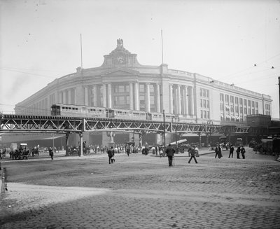 South Station, Boston, Massachusetts, c.1905 door Detroit Publishing Co.